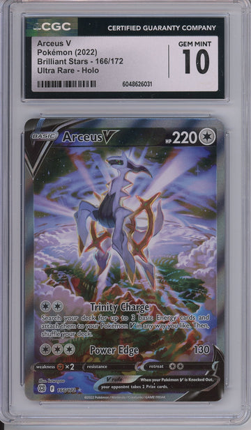 Pokemon Graded: Arceus V CGC 10
