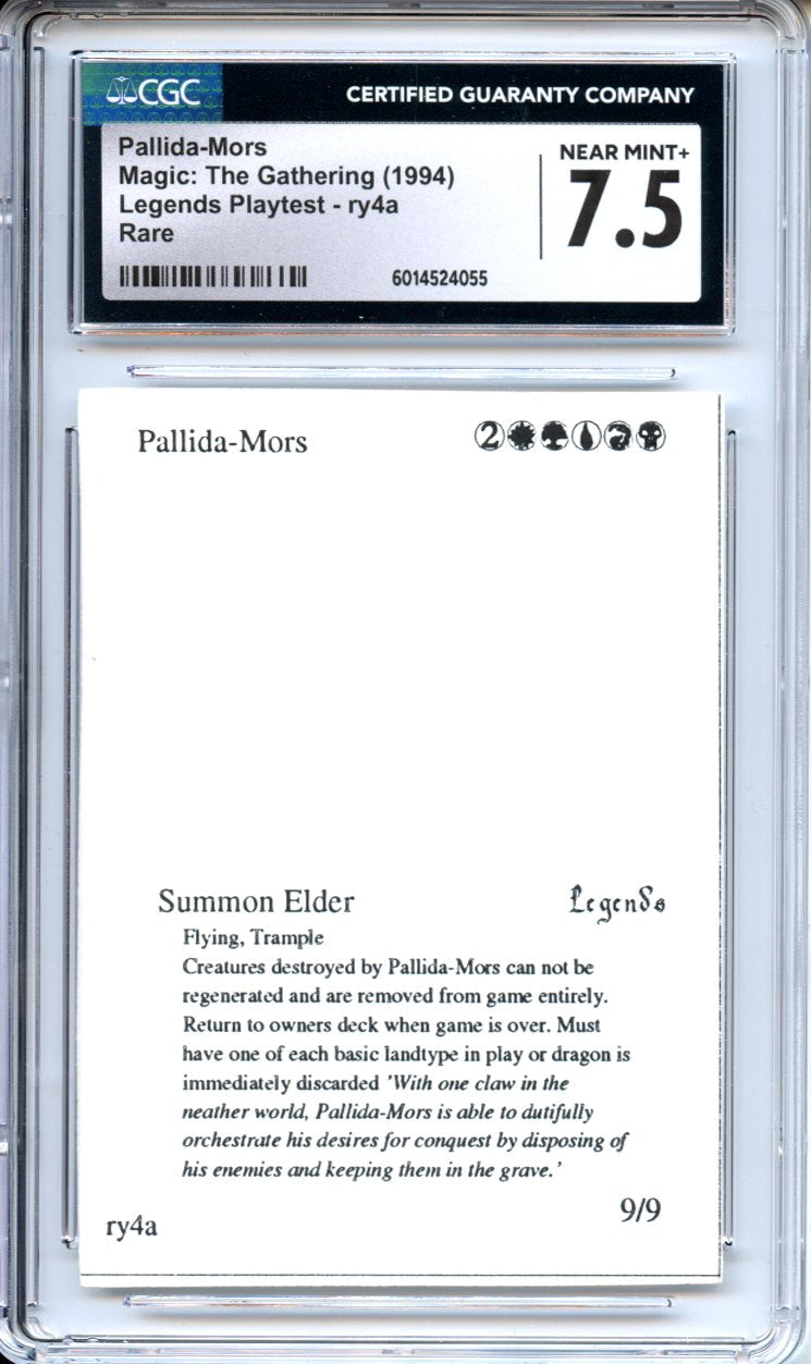 Magic Graded: Pallida-Mors CGC 7.5