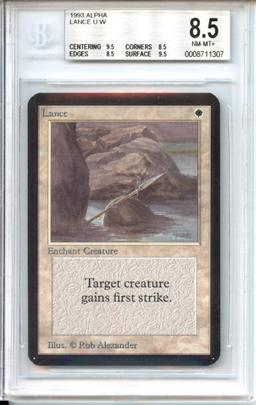 Magic Graded: Alpha Lance Beckett 8.5