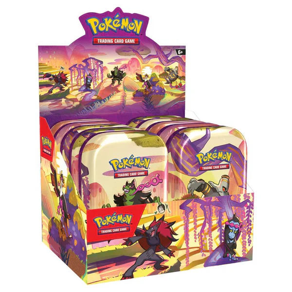Pokemon Shrouded Fable Mini Tins [x10-Tin] Display
