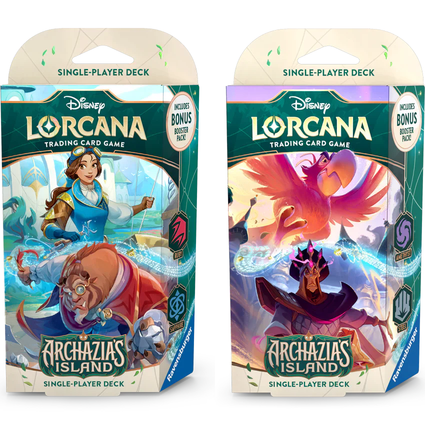 Lorcana: Archazia's Island  -Set of 2- Starter Decks